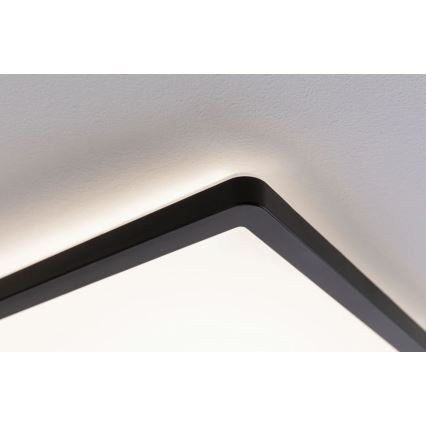 Paulmann 71002 - LED/22W prigušiva panel ATRIA 230V 3000K 42x42 cm crna