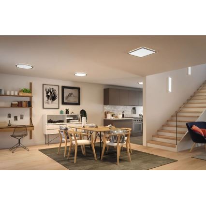 Paulmann 71009 - LED/22W prigušiva panel ATRIA 230V 4000K 42x42 cm mat hrom