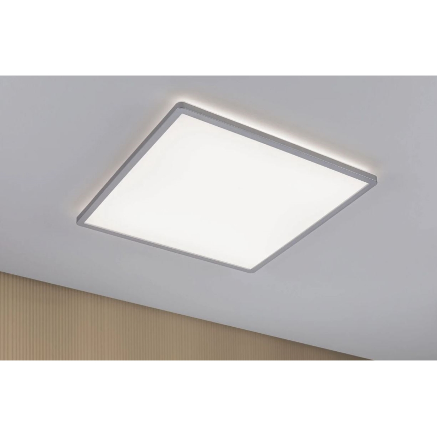 Paulmann 71009 - LED/22W prigušiva panel ATRIA 230V 4000K 42x42 cm mat hrom