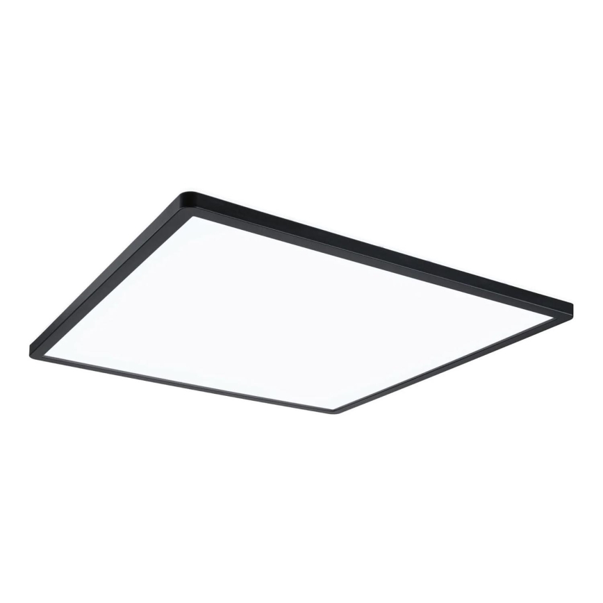 Paulmann 71016 - LED/22W prigušiva panel ATRIA 230V 4000K 42x42 cm crna
