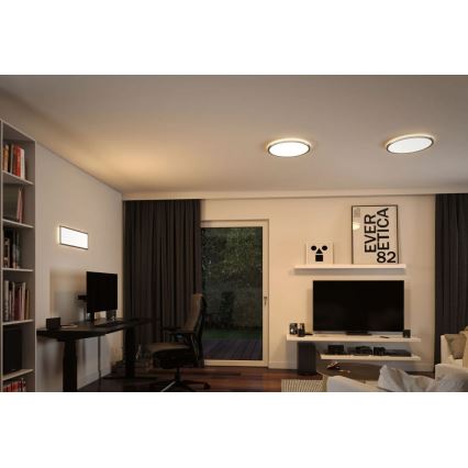 Paulmann 71020 - LED panel ATRIA 20W RGBW, prigušiva, 230V, 4000K, 20x58 cm + daljinski upravljač