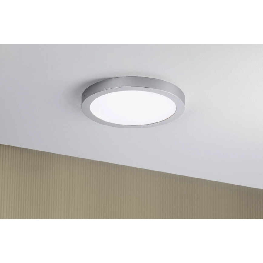 Paulmann 71023 - LED/22W plafonska svetiljka ABIA 230V mat hrom