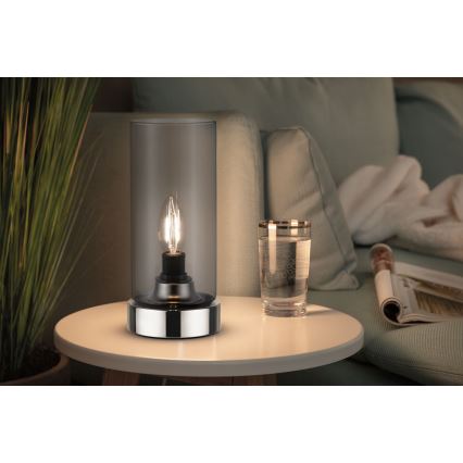 Paulmann 77056 - 1xE14/40W Dodirna stona lampa PINJA 230V