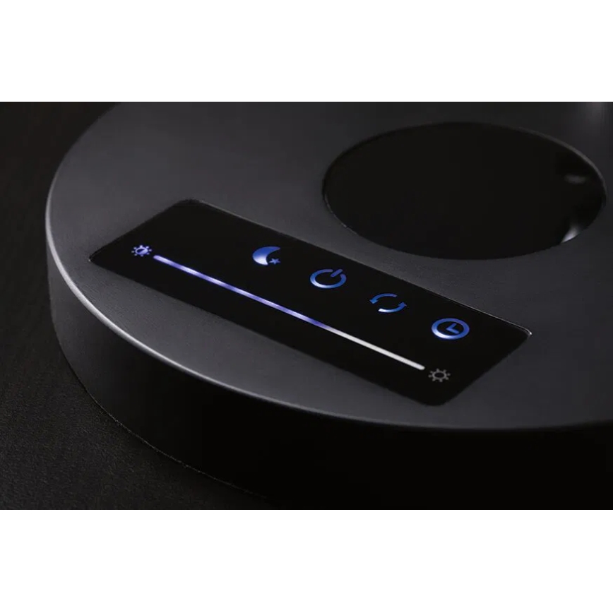 Paulmann 78010 - LED/11W prigušiva dodirna stona lampa NUMIS 230V 2700/4000/6500K crna