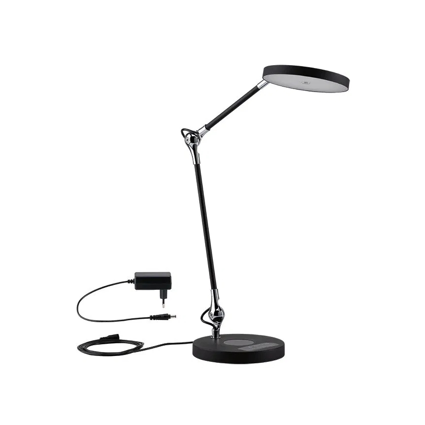 Paulmann 78010 - LED/11W prigušiva dodirna stona lampa NUMIS 230V 2700/4000/6500K crna