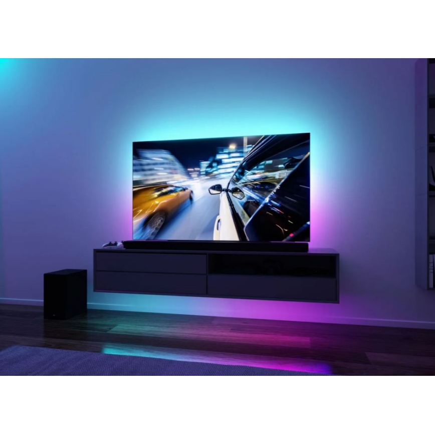 Paulmann 78880 - LED/3,5W RGB prigušiva traka za TV 2m ZOLL 5V + daljinski upravljač