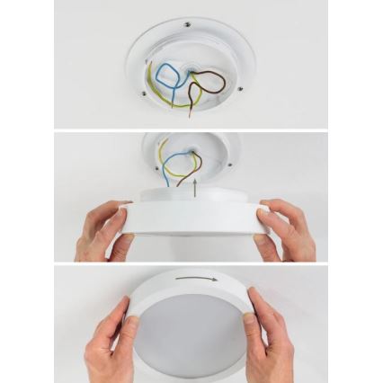 Paulmann 78923 - LED/13W IP44 prigušiva plafonska svetiljka za kupatilo AVIAR 230V