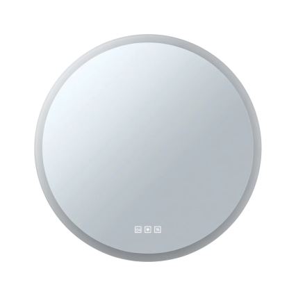 Paulmann 78952 - LED/21W IP44 prigušiva, grejano ogledalo za kupatilo sa pozadinskim osvetljenjem MIRA 230V