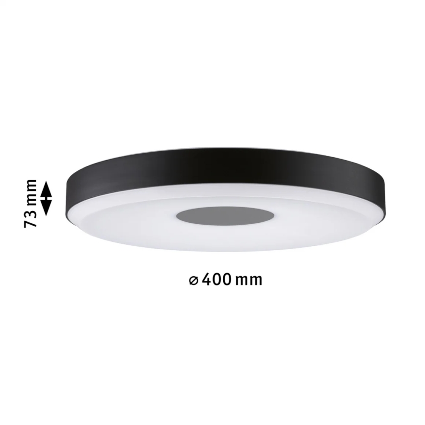 Paulmann 79518 - LED/23W prigušiva plafonska svetiljka PURIC PANE 230V