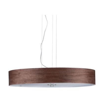 Paulmann 79686 - 3xE27/20W Luster na sajli NEORDIC LISKA 230V, orah