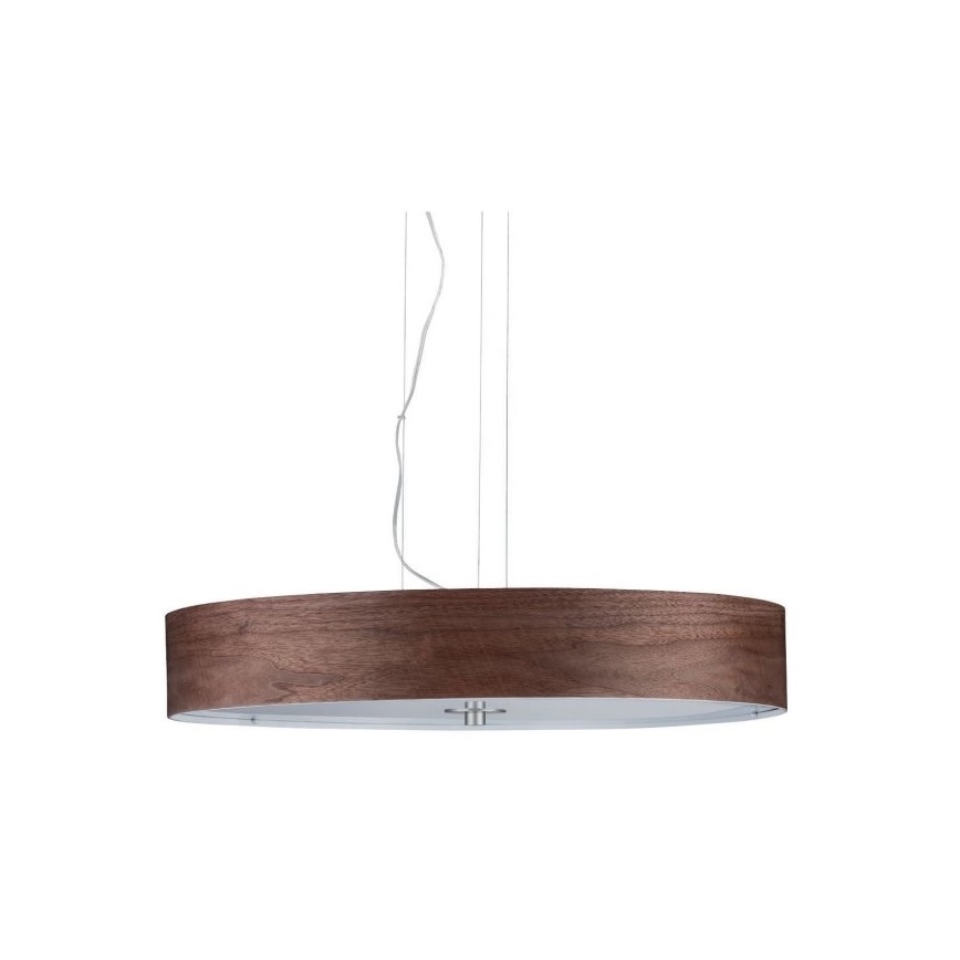 Paulmann 79686 - 3xE27/20W Luster na sajli NEORDIC LISKA 230V, orah