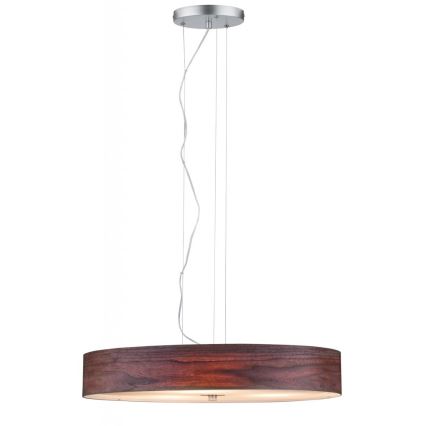 Paulmann 79686 - 3xE27/20W Luster na sajli NEORDIC LISKA 230V, orah