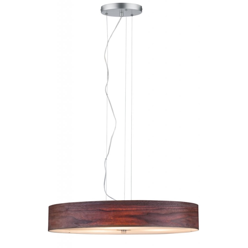 Paulmann 79686 - 3xE27/20W Luster na sajli NEORDIC LISKA 230V, orah