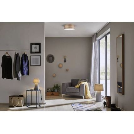 Paulmann 79687 - 3xE27/20W Plafonsko svetlo NEORDIC LISKA 230V orah