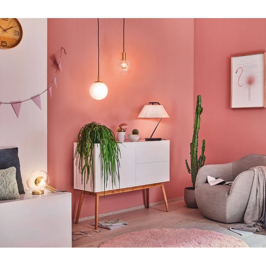 Paulmann 79727 - 1xE27/20W Stona lampa ESBEN 230V