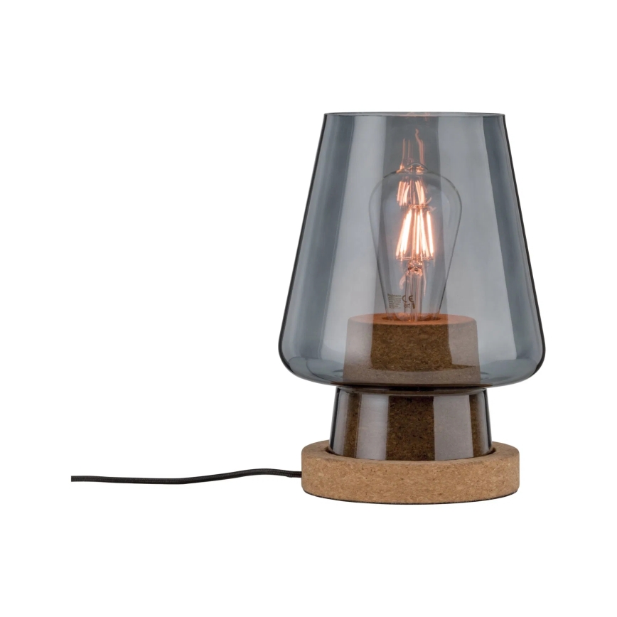 Paulmann 79736 - 1xE27/20W Stona lampa IBEN 230V dimljena