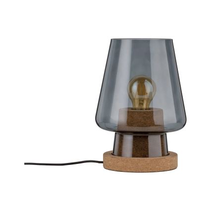 Paulmann 79736 - 1xE27/20W Stona lampa IBEN 230V dimljena