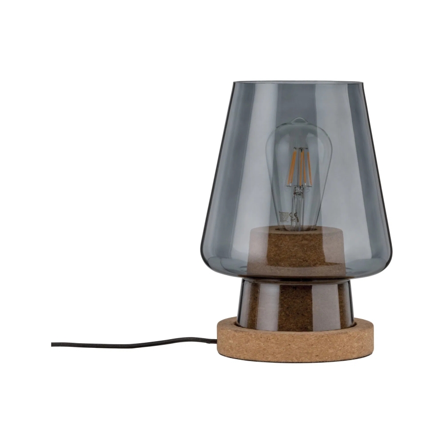 Paulmann 79736 - 1xE27/20W Stona lampa IBEN 230V dimljena