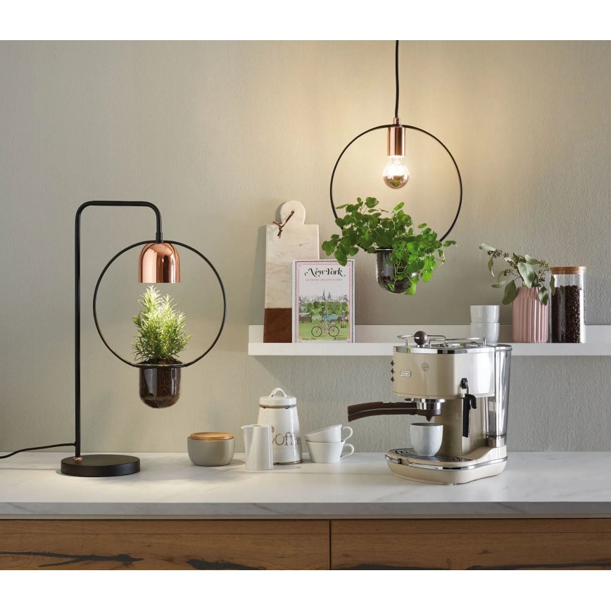 Paulmann 79746 - 1xGU10/20W Stona lampa FANJA 230V zadimljena