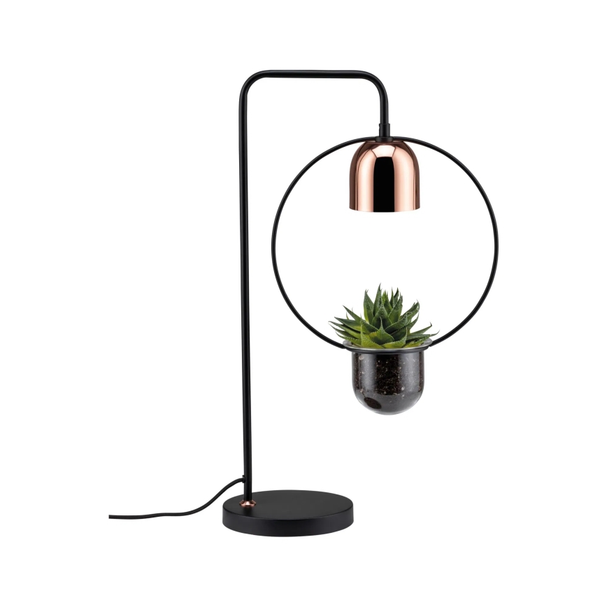 Paulmann 79746 - 1xGU10/20W Stona lampa FANJA 230V zadimljena