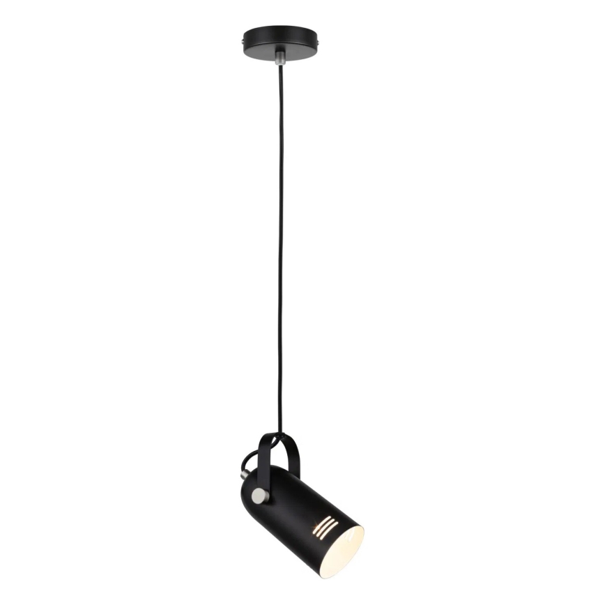 Paulmann 79766 - LED RGBW 1xE27/9W viseća lampa na sajli LAVEA 230V crna