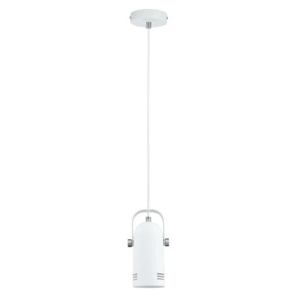 Paulmann 79767 - LED 1xE27/8W luster na sajli LAVEA 230V bela