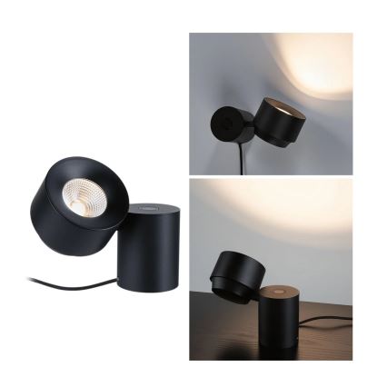 Paulmann 79776 - LED/3W prigušiva zidna svetiljka 2 u 1 PURIC PANE 230V