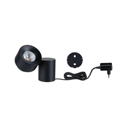Paulmann 79776 - LED/3W prigušiva zidna svetiljka 2 u 1 PURIC PANE 230V