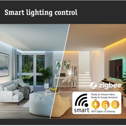 Paulmann 79825 - LED/10,5W prigušiva svetiljka SMART VELORA 230V 2700-6500K