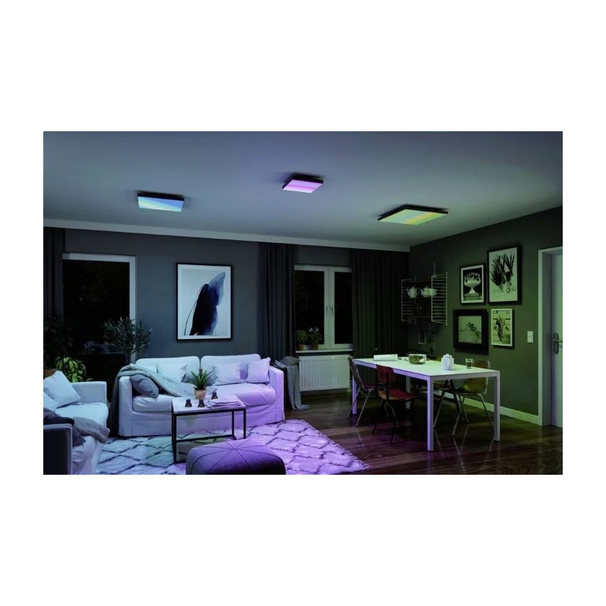 Paulmann 79909 - LED/31W RGBW prigušiva plafonska svetiljka VELORA 230V 3000-6500K + daljinski upravljač