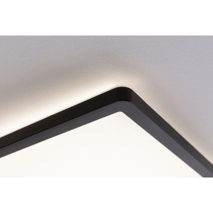 Paulmann 79920 - LED/11,2W prigušiva panel ATRIA 230V 3000K 19x19 cm crna