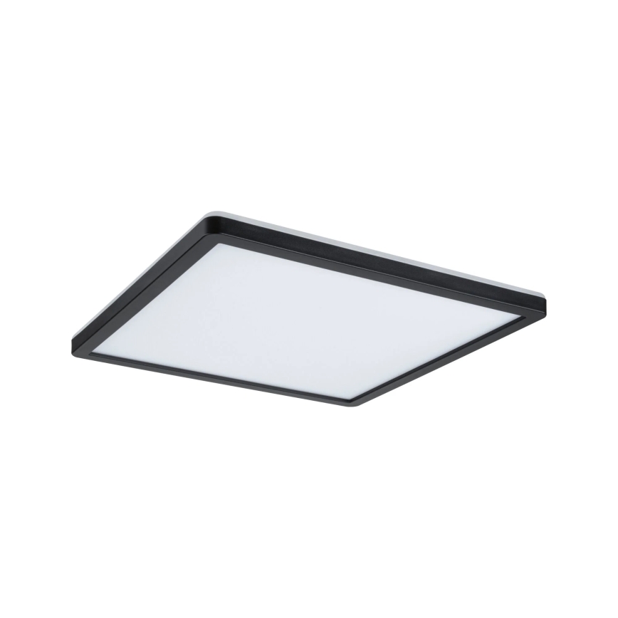 Paulmann 79921 - LED/16W prigušiva panel ATRIA 230V 3000K 29,3x29,3 cm crna