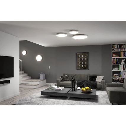 Paulmann 79928 - LED/22W prigušiva stropna lampa LORIA 230V 2700-6500K Ø 40 cm bela