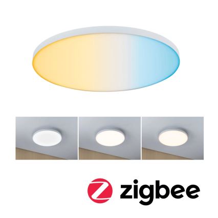 Paulmann 79928 - LED/22W prigušiva stropna lampa LORIA 230V 2700-6500K Ø 40 cm bela