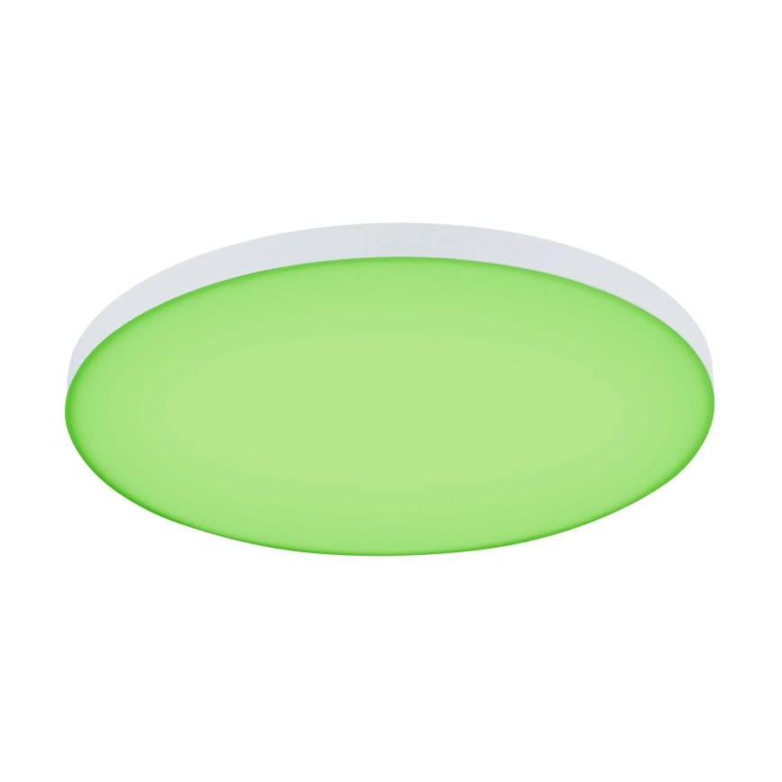 Paulmann 79929 - LORIA LED/22W RGBW prigušiva plafonska lampa, 230V, prečnik 40 cm, bela