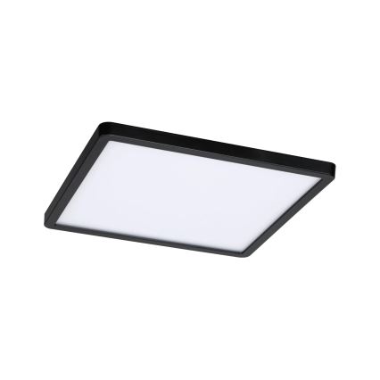 Paulmann 79967 - LED/16W IP44 prigušiva kupatilska ugradna lampa AREO 230V 23x23 cm crna
