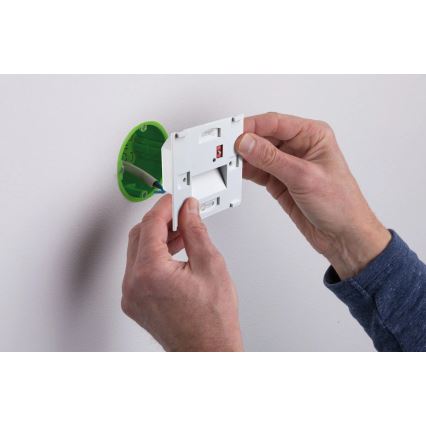 Paulmann 80000 - LED/1W svetiljka za stepenište TSARO 230V Follow/mat hrom