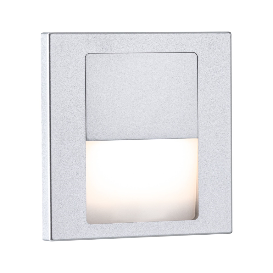 Paulmann 80000 - LED/1W svetiljka za stepenište TSARO 230V Follow/mat hrom