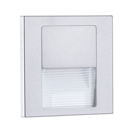 Paulmann 80000 - LED/1W svetiljka za stepenište TSARO 230V Follow/mat hrom