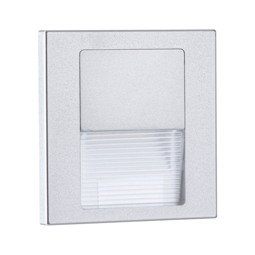 Paulmann 80000 - LED/1W svetiljka za stepenište TSARO 230V Follow/mat hrom