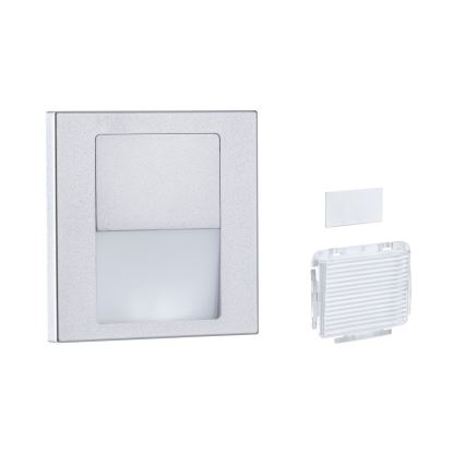 Paulmann 80000 - LED/1W svetiljka za stepenište TSARO 230V Follow/mat hrom