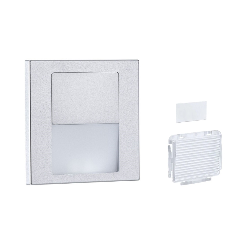 Paulmann 80000 - LED/1W svetiljka za stepenište TSARO 230V Follow/mat hrom