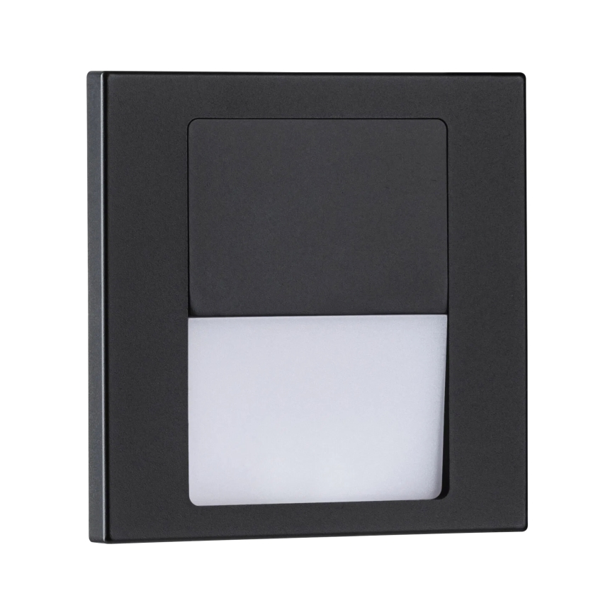 Paulmann 80001 - LED/1W svetlo za stepenište TSARO 230V Follow/crna