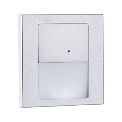 Paulmann 80003 - LED/1W svetiljka za stepenište sa senzorom TSARO 230V Lead/matni hrom