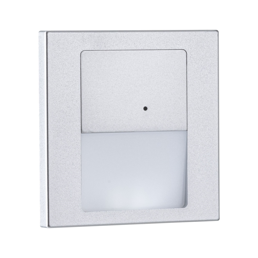 Paulmann 80003 - LED/1W svetiljka za stepenište sa senzorom TSARO 230V Lead/matni hrom