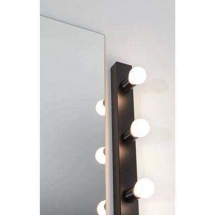 Paulmann 80097 - 3xE14/40W IP44 Osvetljenje za ogledalo REGULA 230V crno