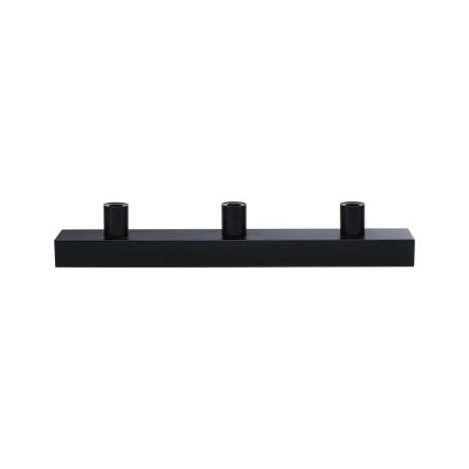 Paulmann 80097 - 3xE14/40W IP44 Osvetljenje za ogledalo REGULA 230V crno
