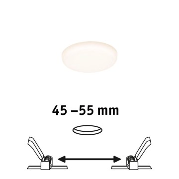 Paulmann 92387 - LED/4,5W IP44 Ugradno kupatilsko svetlo VARIFIT 230V