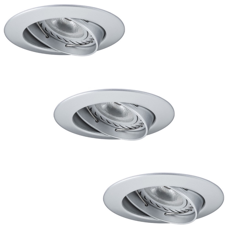 Paulmann 92516 - SET 3xLED-GU10/3,5W Ugradno svetlo za kupatilo PREMIUM LINE 230V
