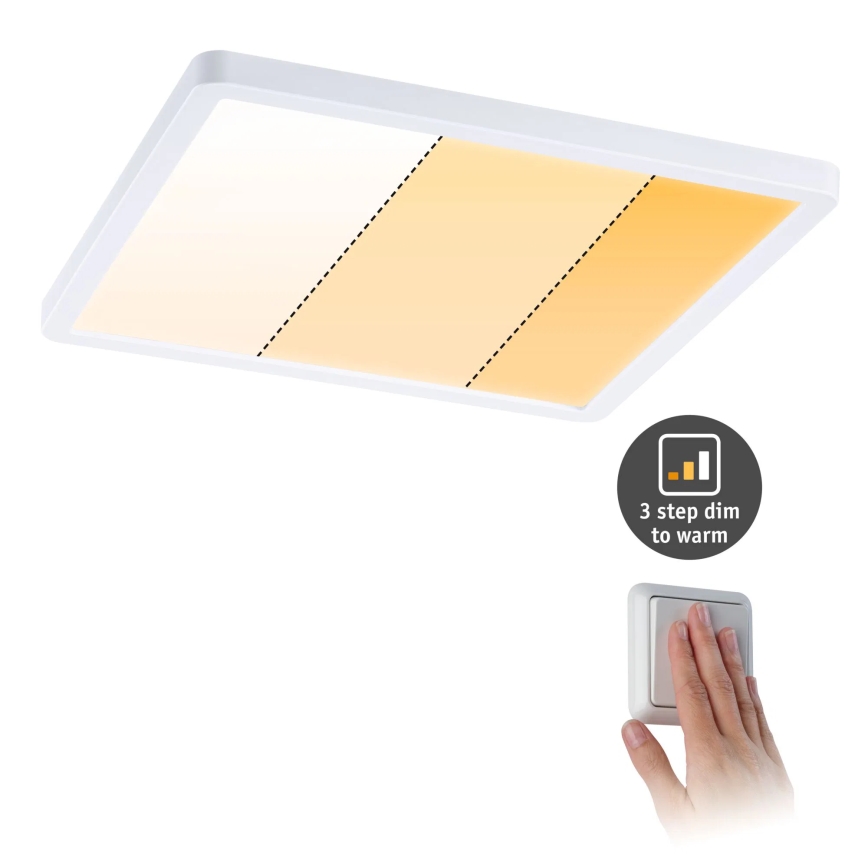 Paulmann 92994 - LED/16W IP44 Ugradno kupatilsko plafonsko svetlo VARIFIT 230V 2000/3000/4000K